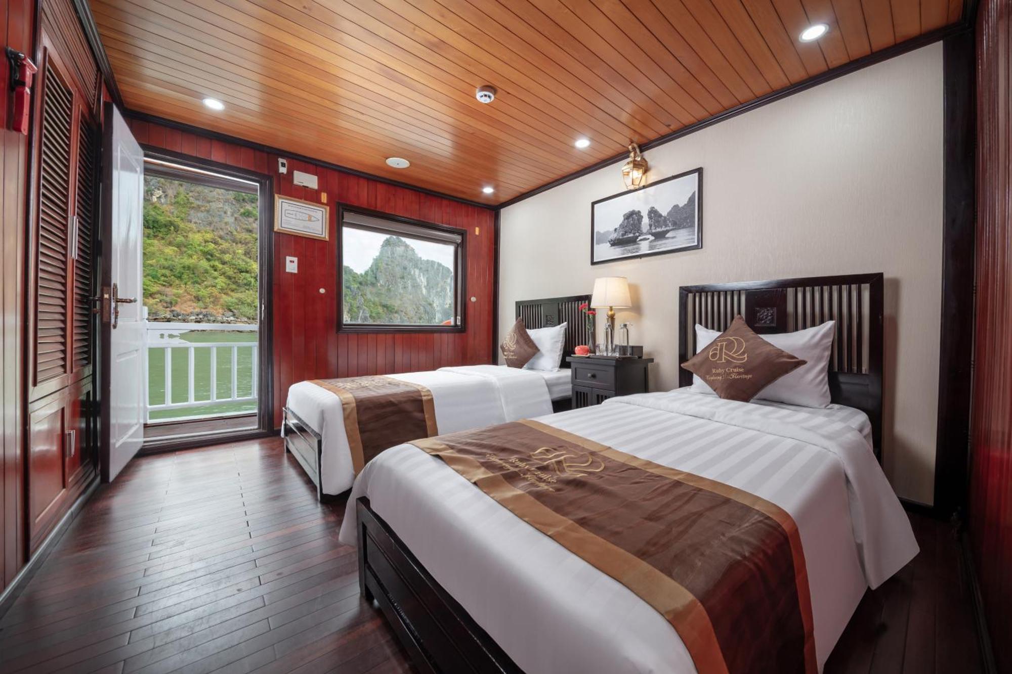 Ruby Cruise Hotell Ha Long Eksteriør bilde