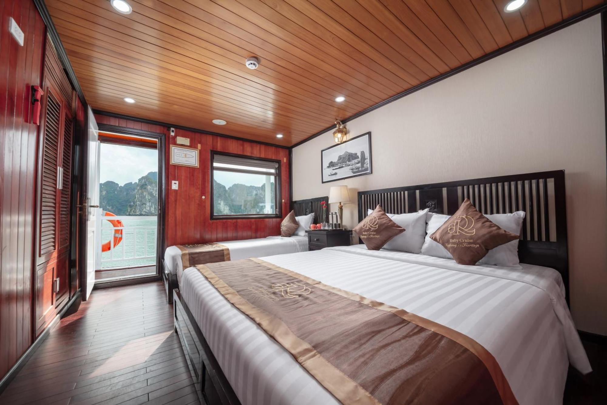 Ruby Cruise Hotell Ha Long Eksteriør bilde