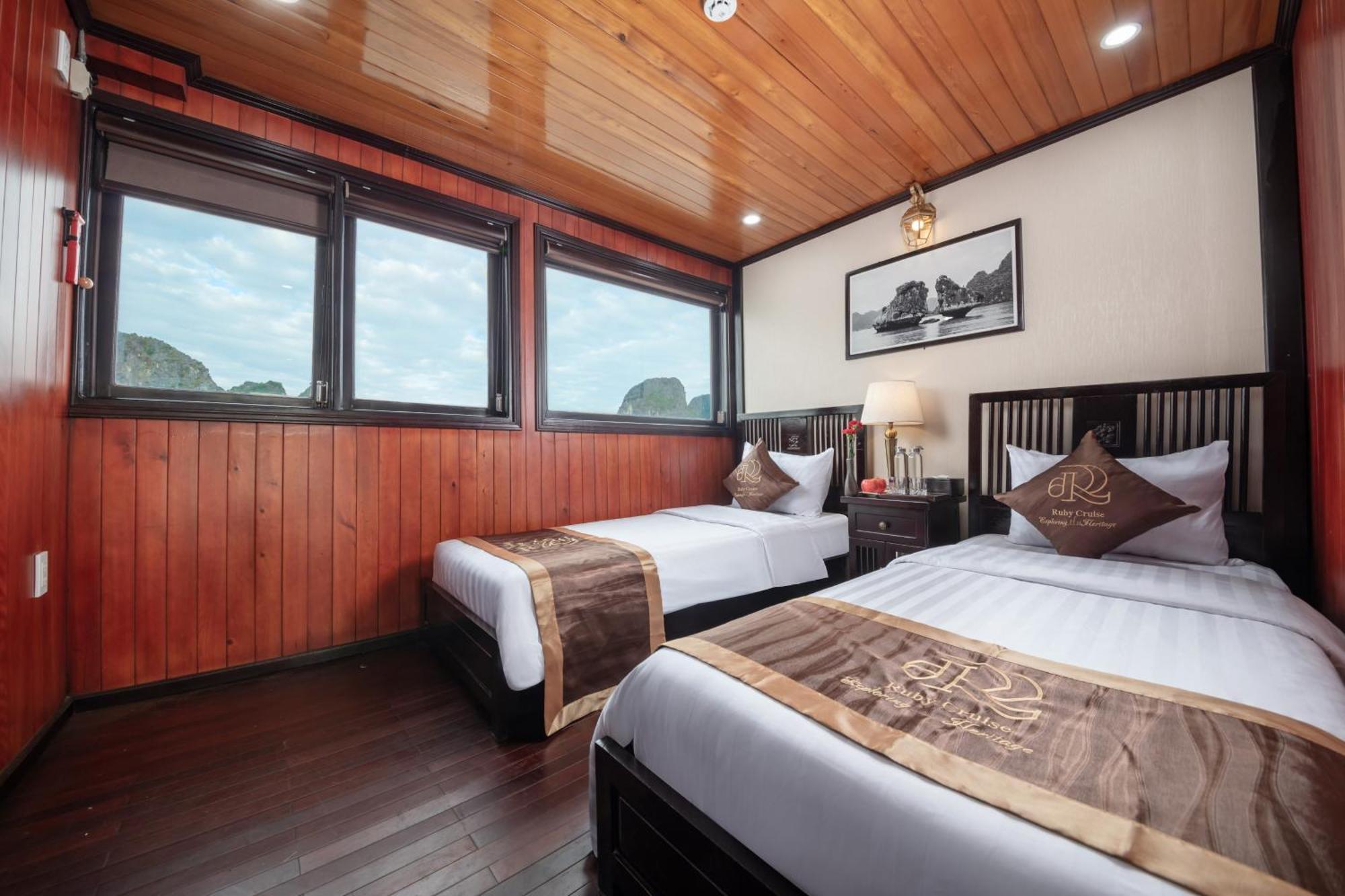 Ruby Cruise Hotell Ha Long Eksteriør bilde