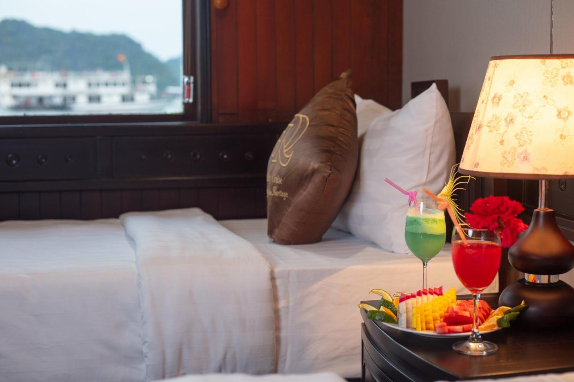 Ruby Cruise Hotell Ha Long Eksteriør bilde