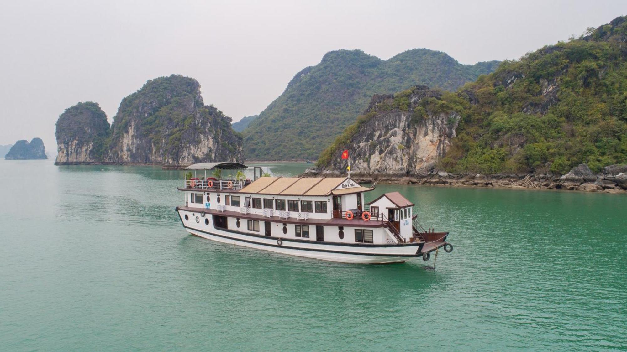 Ruby Cruise Hotell Ha Long Eksteriør bilde